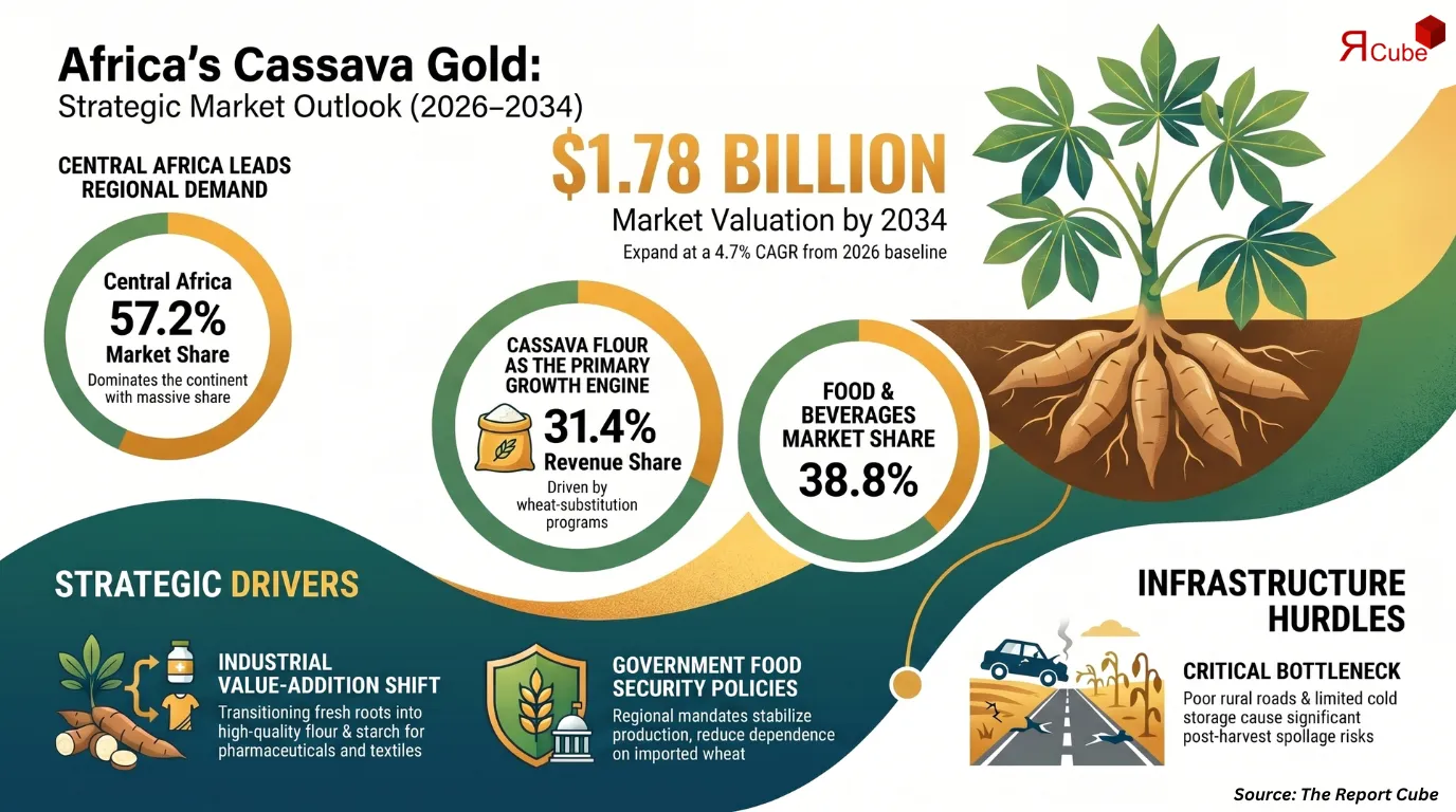 Africa Cassava Market Report and Forecast 2026-2034