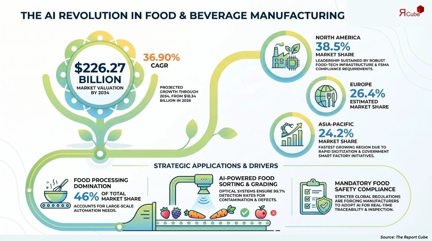 Global AI in Food & Beverage Manufacturing Market Report