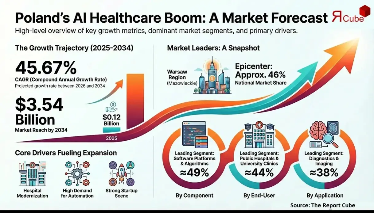 Poland AI in Healthcare Market Report and Forecast 2026–2034