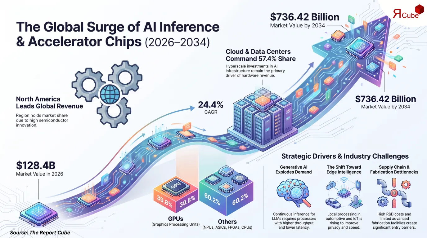 Global AI Inference and Accelerator Chips Market Report and Forecast 2026-2034