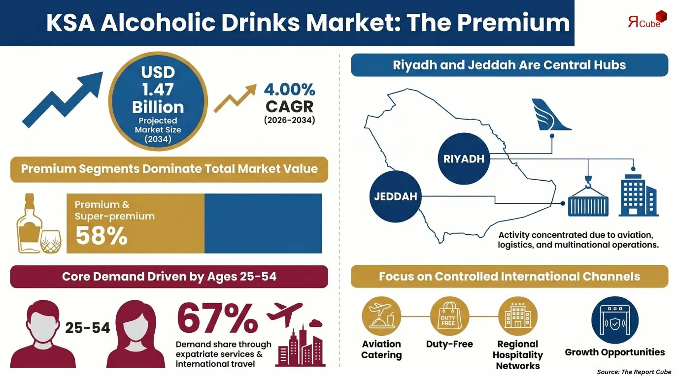 Saudi Arabia Alcoholic Drinks Market Report