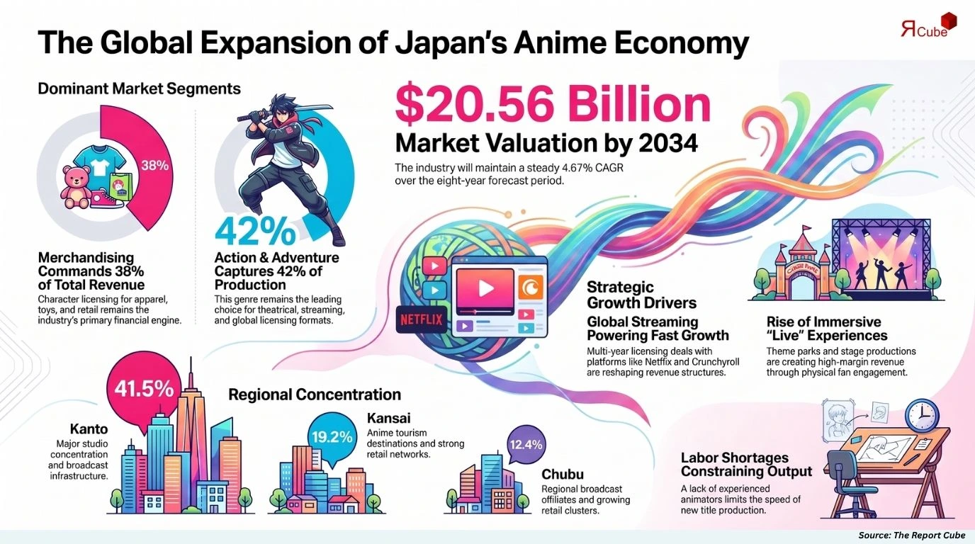 Japan Anime Market Report and Forecast 2026-2034