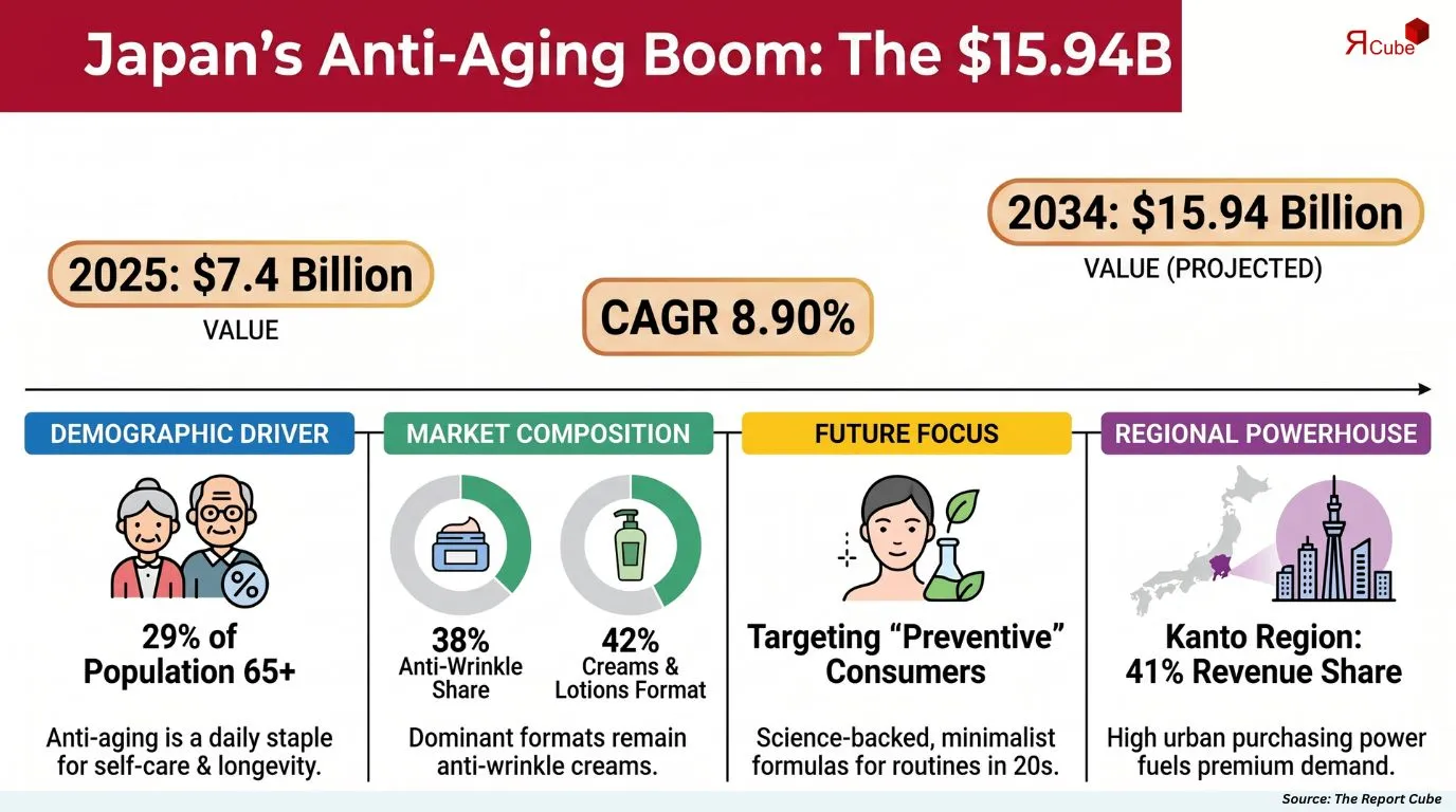 Japan Anti-Aging Skincare Products Market Report
