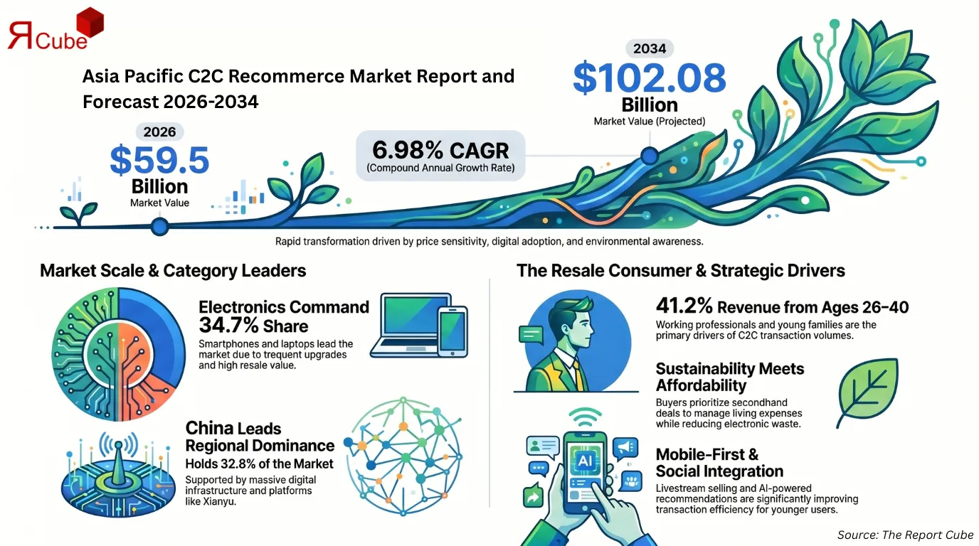 Asia Pacific C2C Recommerce Market Report and Forecast 2026-2034