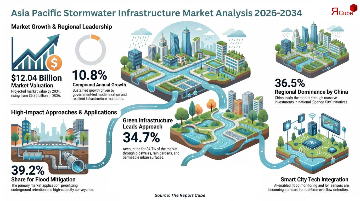 Asia Pacific Stormwater Infrastructure Market Report and Forecast 2026-2034