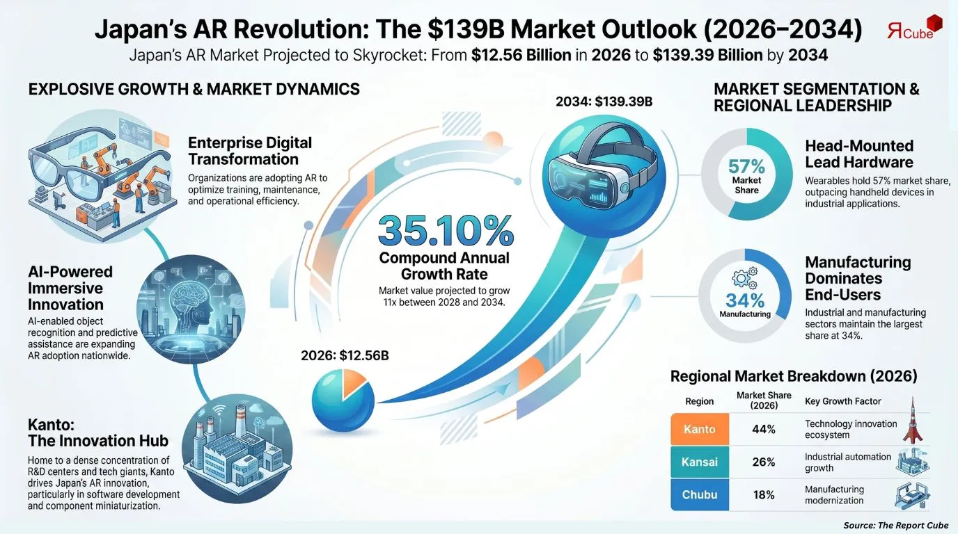 Japan Augmented Reality Market Report and Forecast 2026-2034