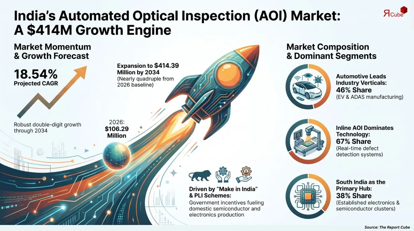 India Automated Optical Inspection System Market Report and Forecast 2026-2034