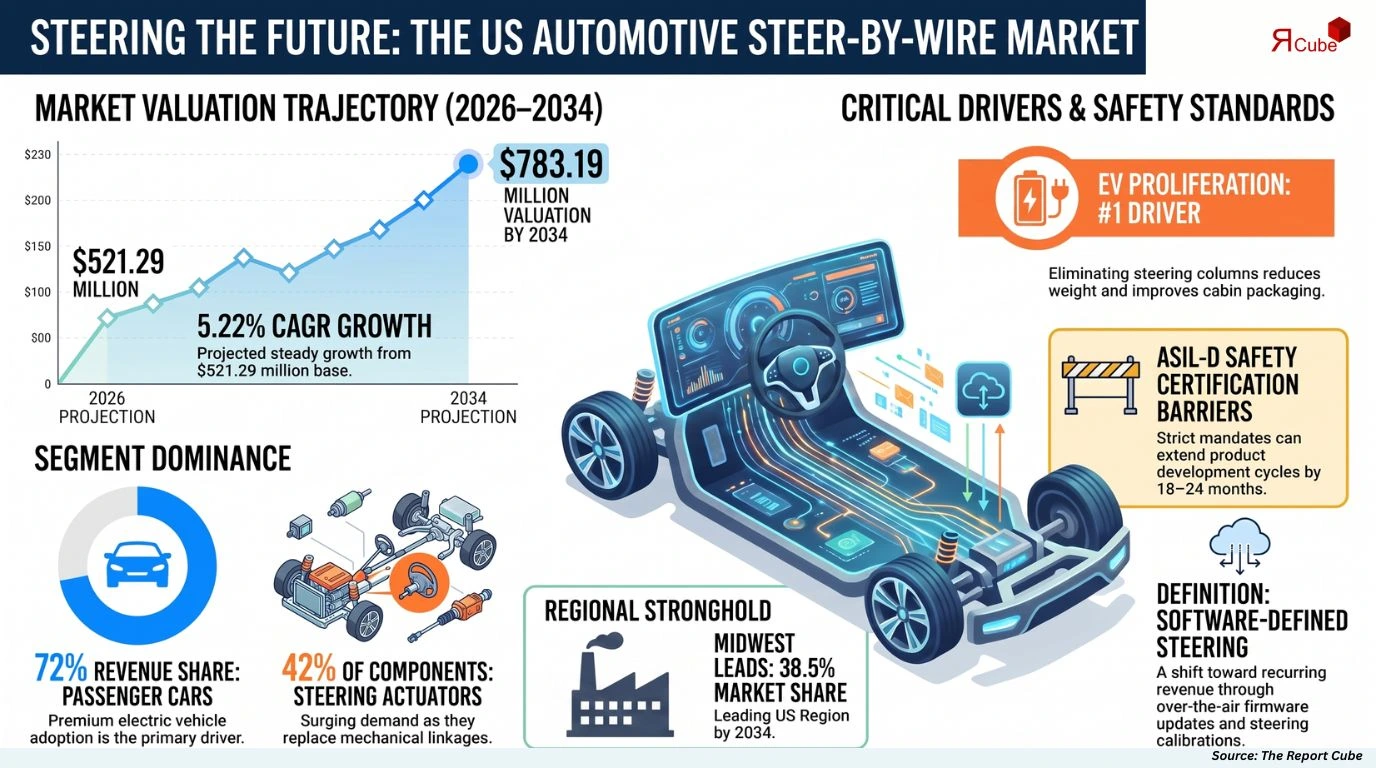 US Automotive Steer-by-Wire System Market Report