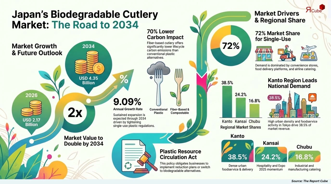 Japan Biodegradable Cutlery Market Report
