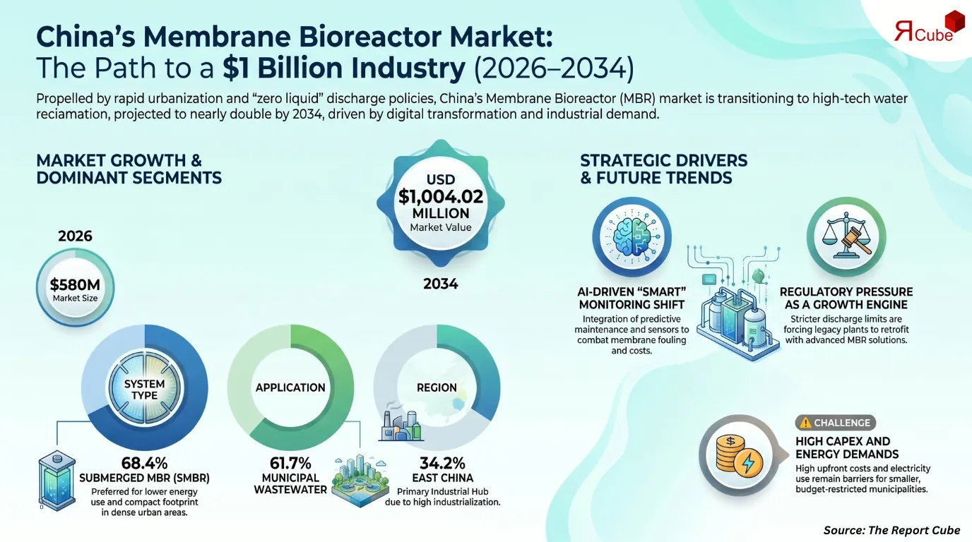 China Membrane Bioreactor Market Report and Forecast 2026-2034