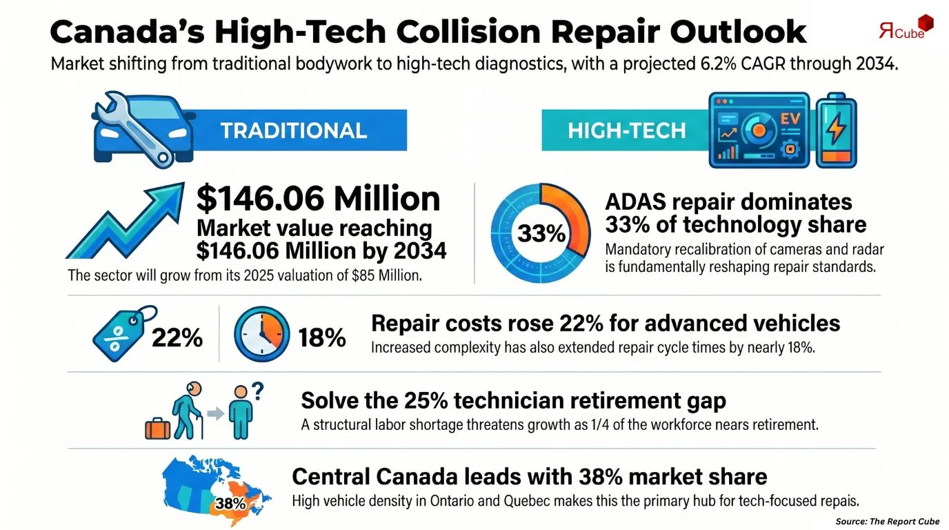 Canada Collision Repair for Advanced Vehicle Technologies Market Report