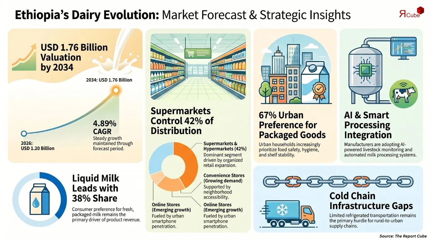 Ethiopia Dairy Market Report and Forecast 2026-2034
