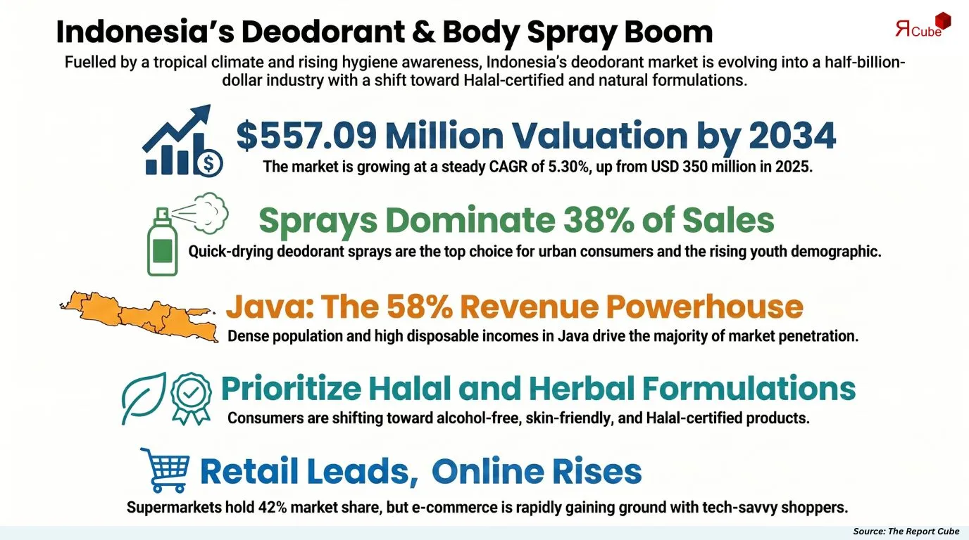 Indonesia Deodorants & Body Sprays Market Report