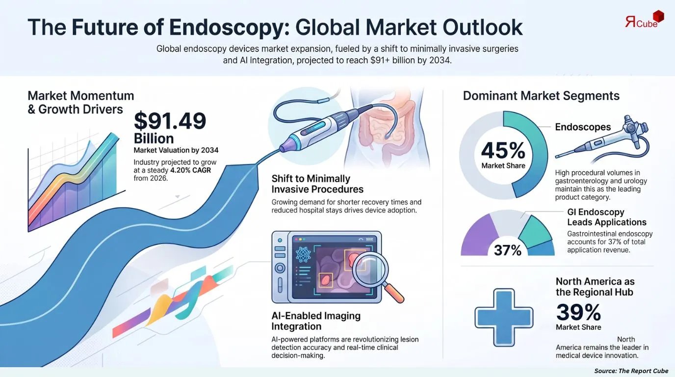 Global Endoscopy Devices Market Report and Forecast 2026-2034