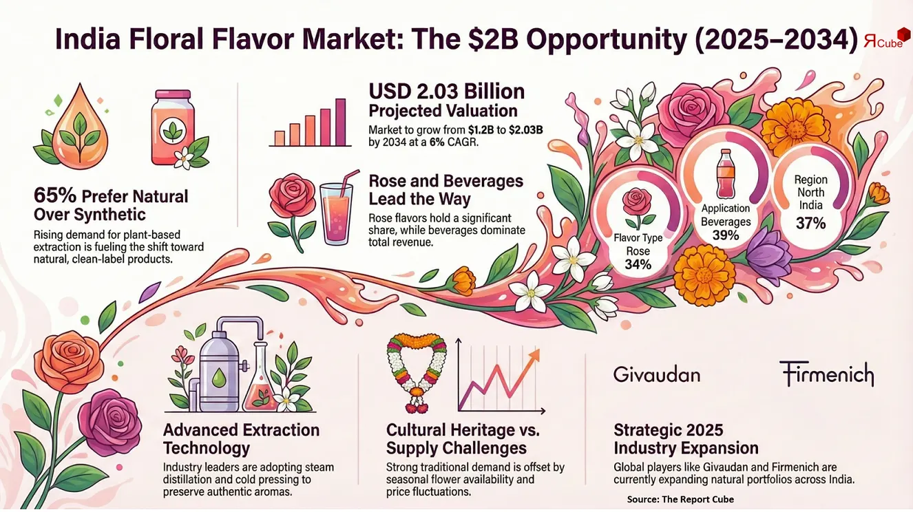 India Floral Flavor Market Insights