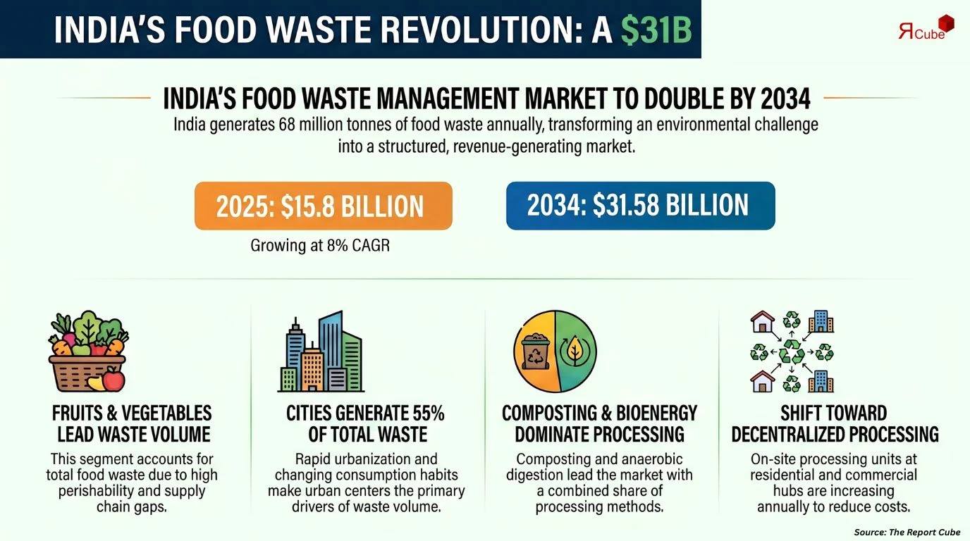 India Food Waste Management Market