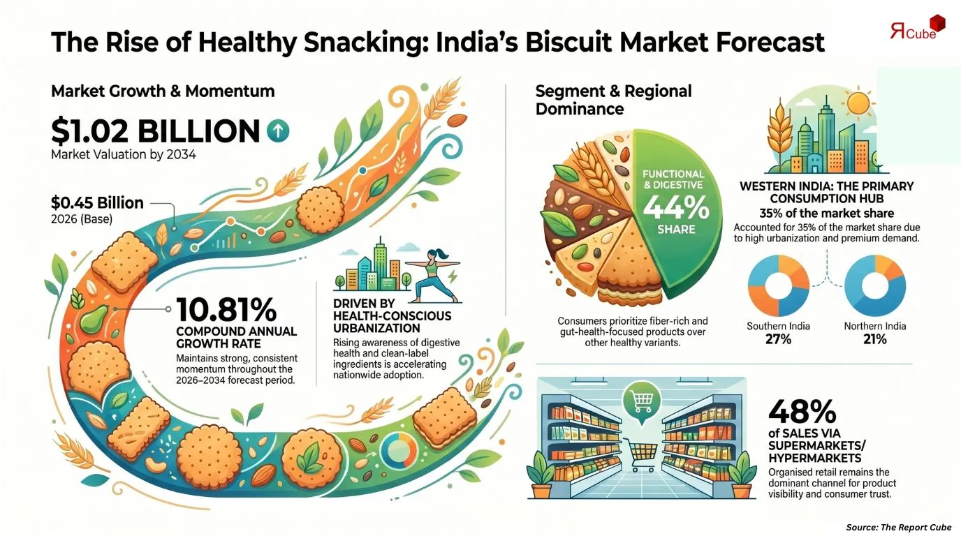 India Healthy Biscuits Market Report