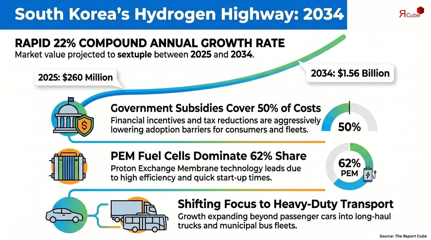 South Korea Hydrogen Fuel Cell Vehicle Market Report