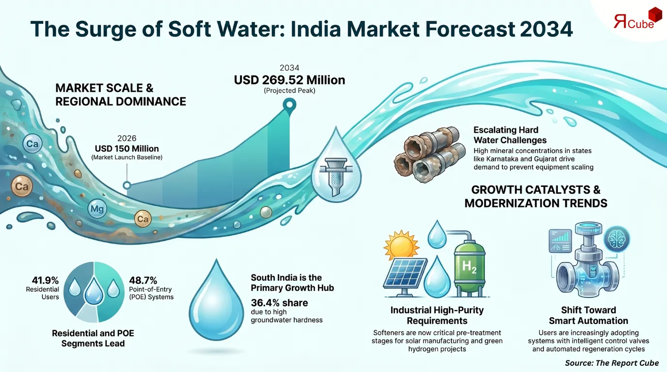 India Water Softeners Market Report and Forecast 2026-2034
