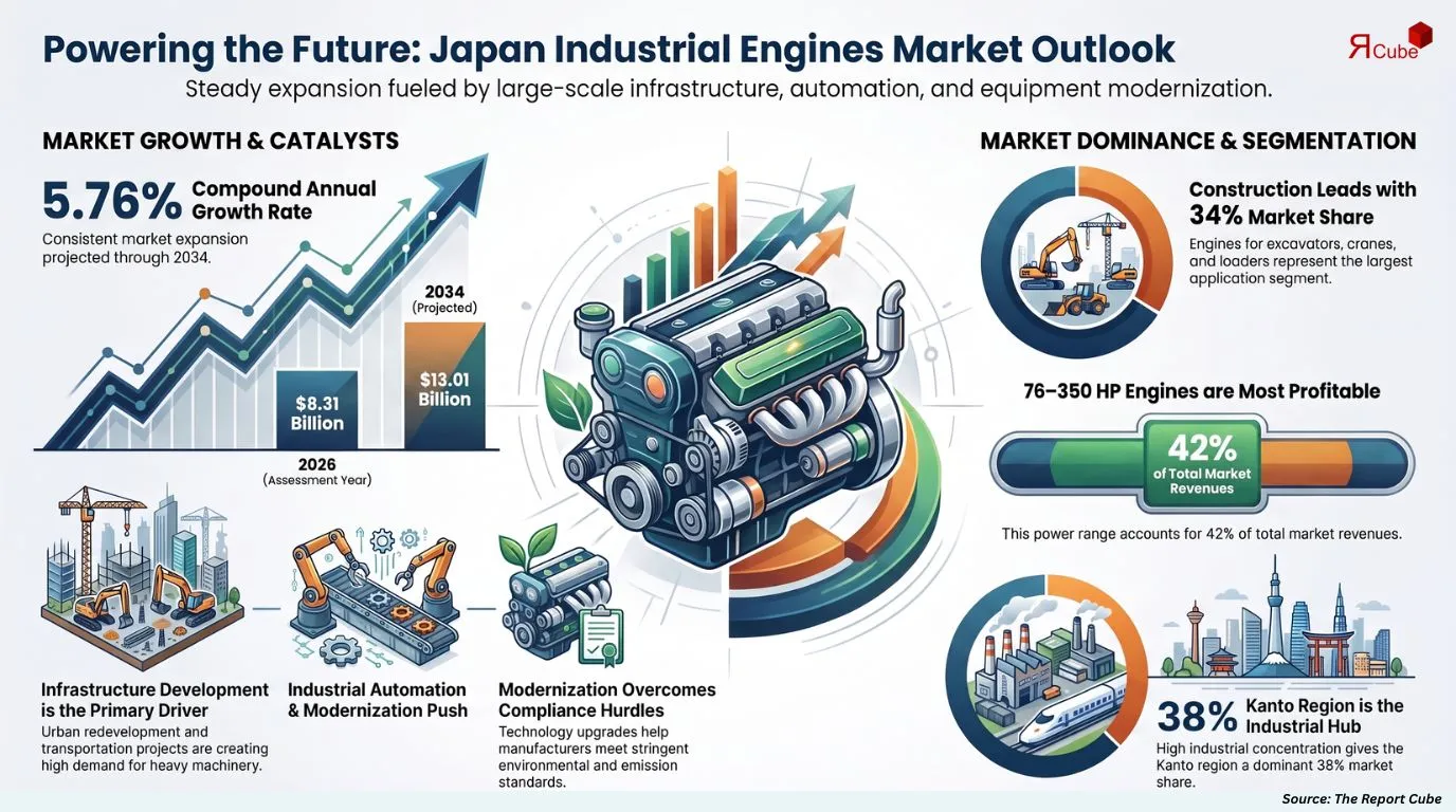 Japan Industrial Engines Market Report