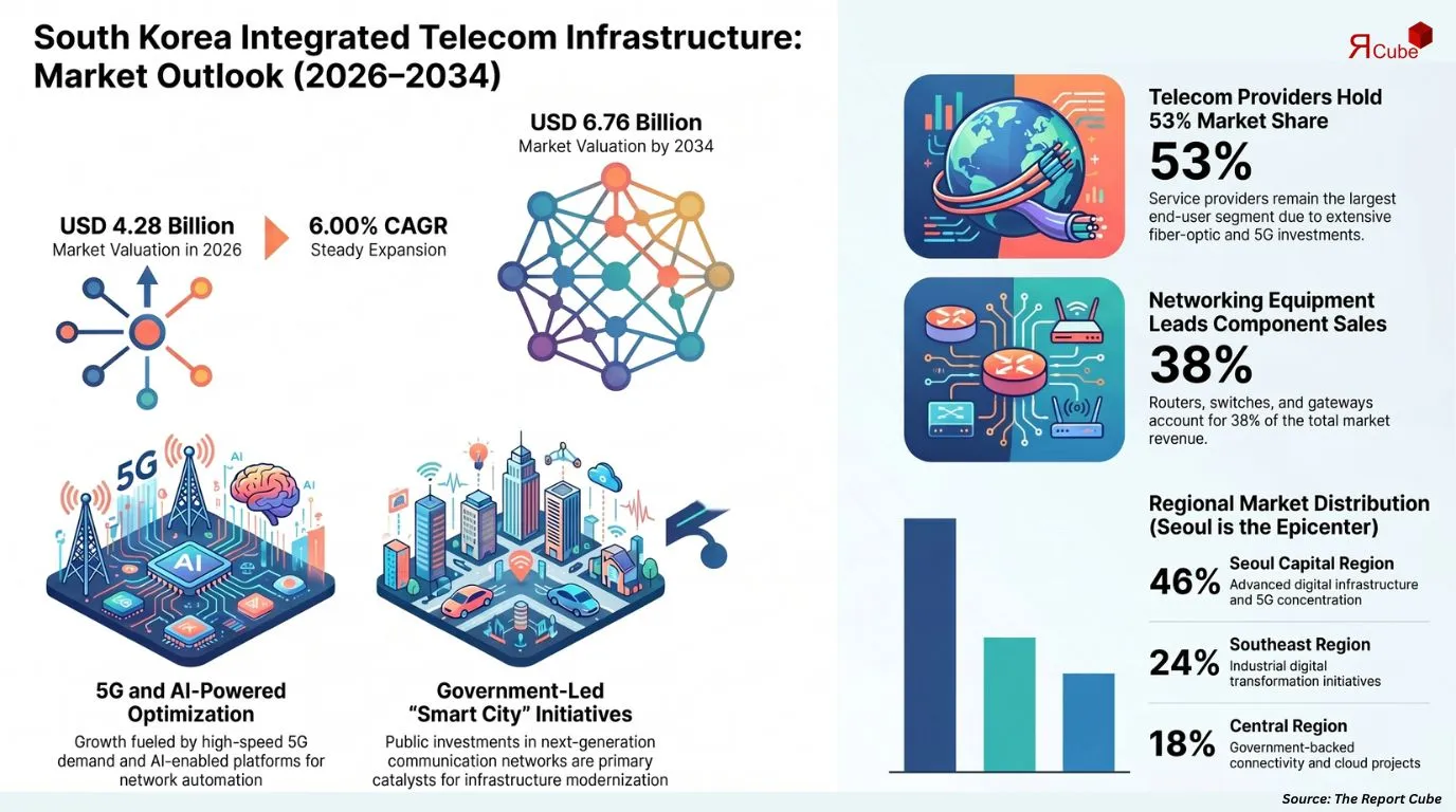 South Korea Integrated Telecom Infrastructure Market Report