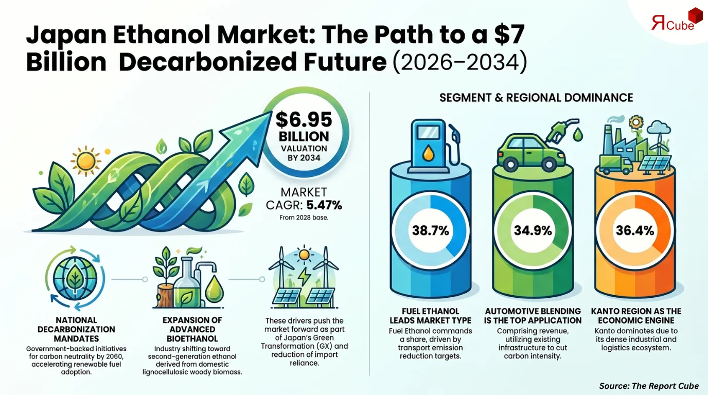Japan Ethanol Market Report and Forecast 2026-2034