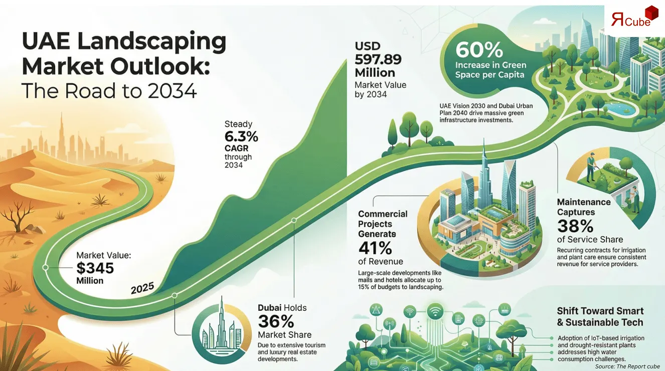 UAE Landscaping Market Report and Forecast 2026-2034