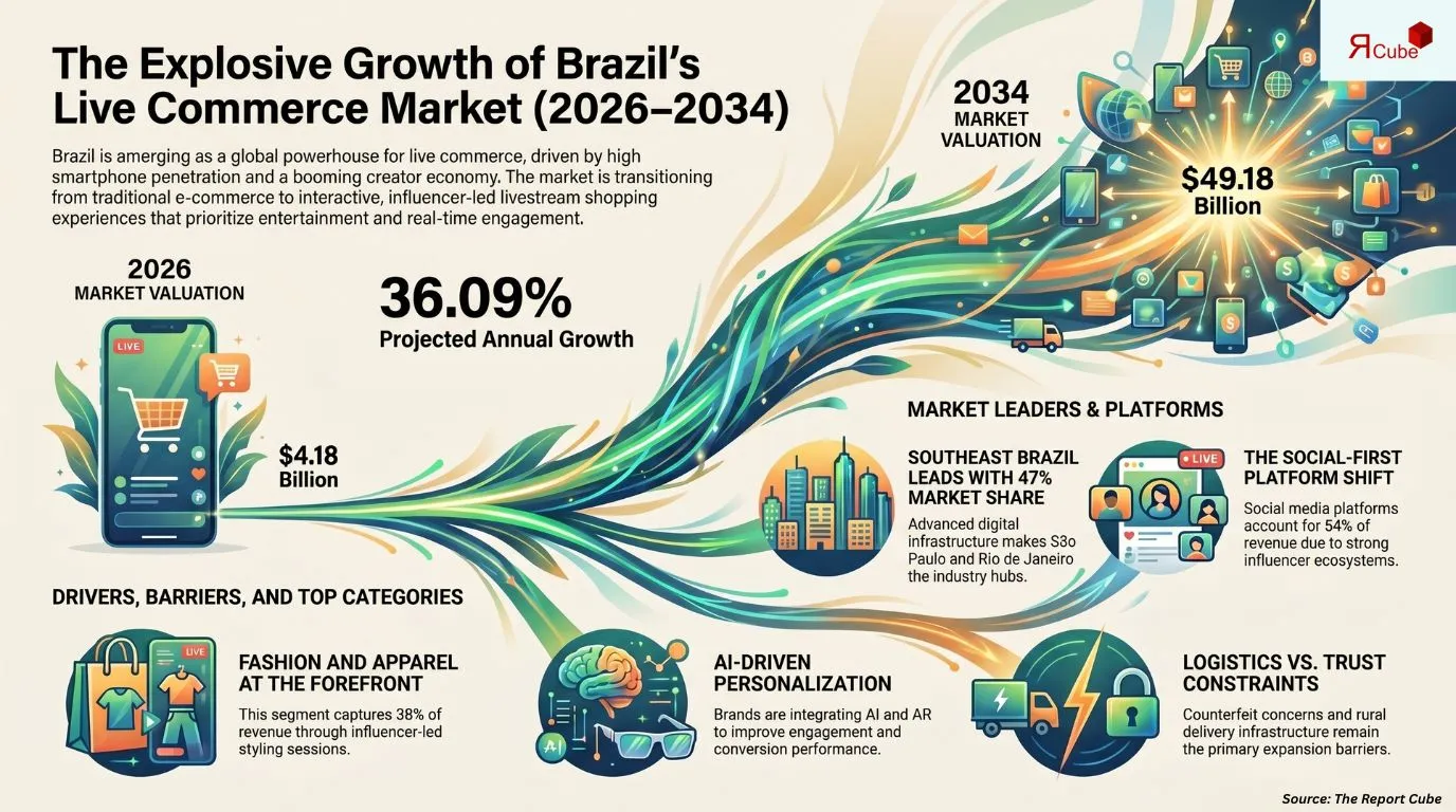 Brazil Live Commerce Market Report