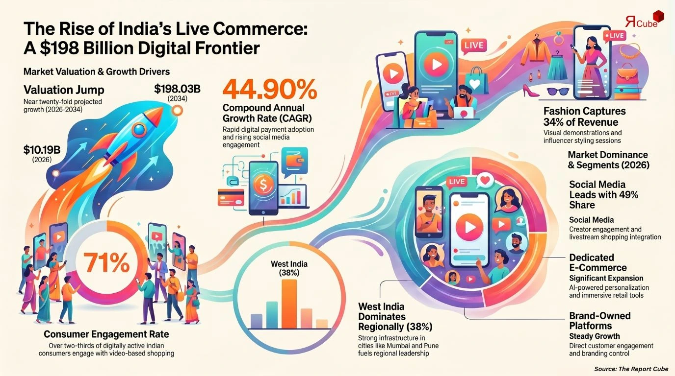 India Live Commerce Market Report