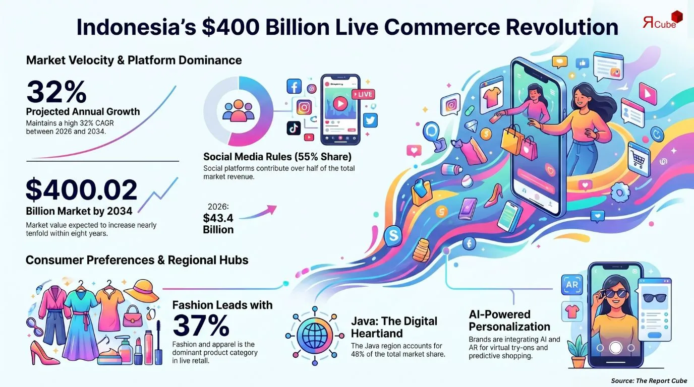 Indonesia Live Commerce Market Report
