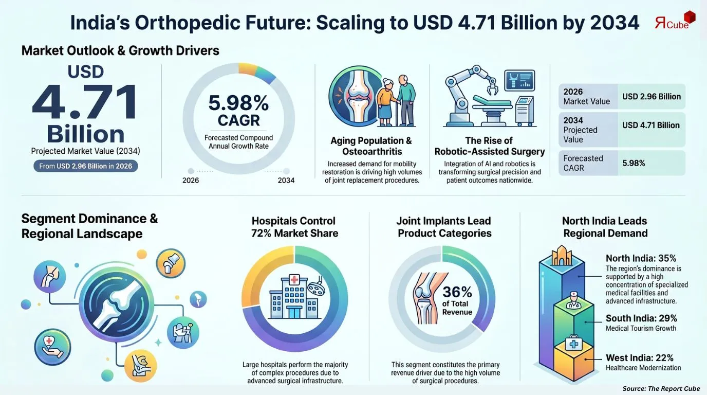 India Orthopedic Devices Market Report and Forecast 2026-2034