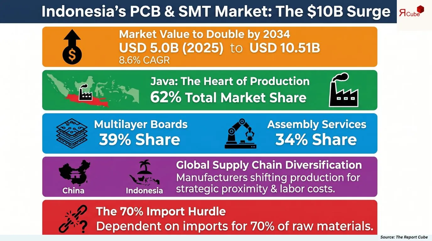 Indonesia PCB & SMT Supplier Market Report