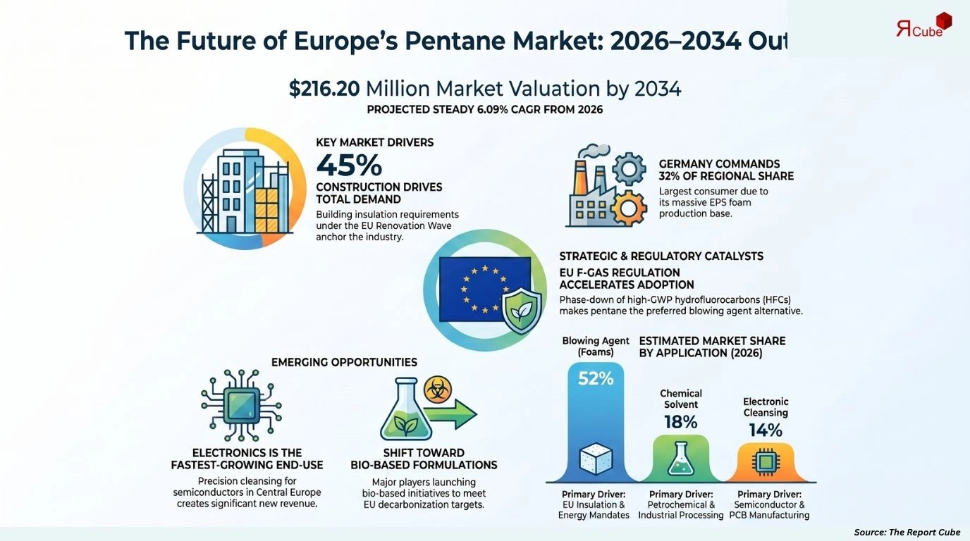 Europe Pentane Market Size