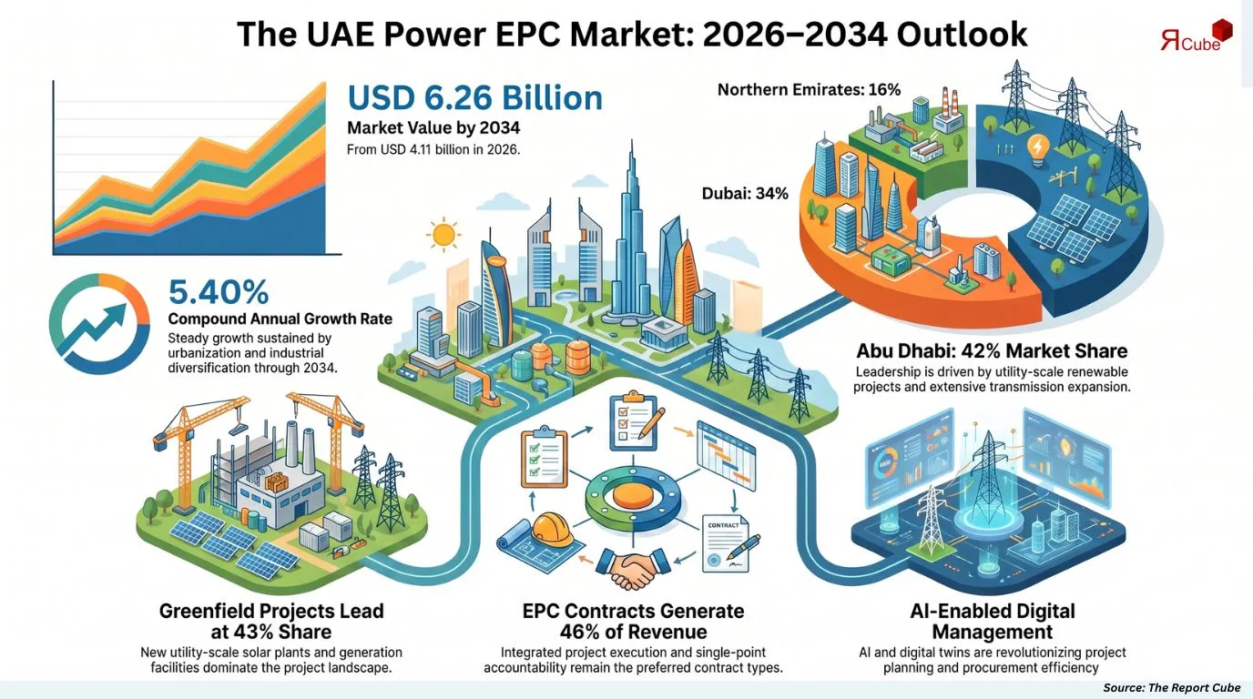UAE Power EPC Market Report and Forecast 2026-2034