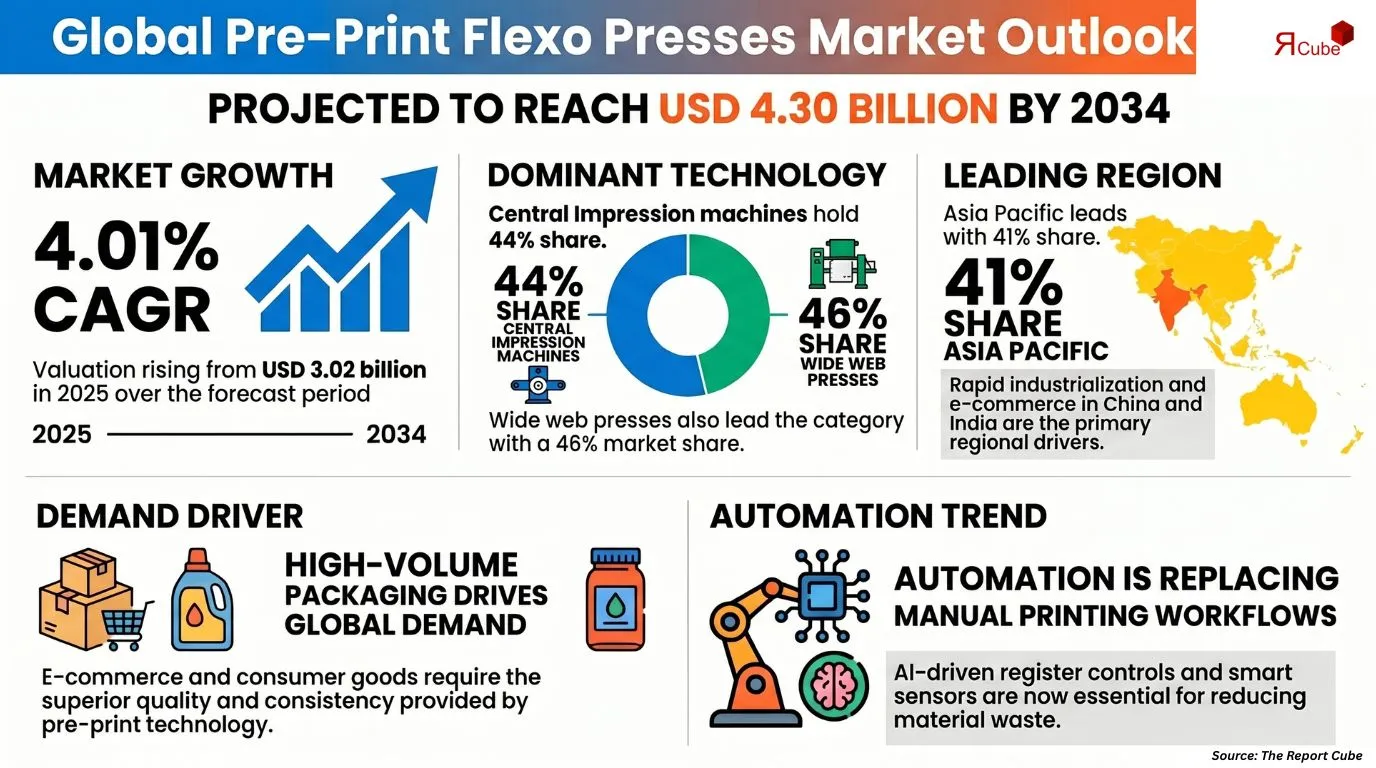 Global Pre-Print Flexo Presses Market Report