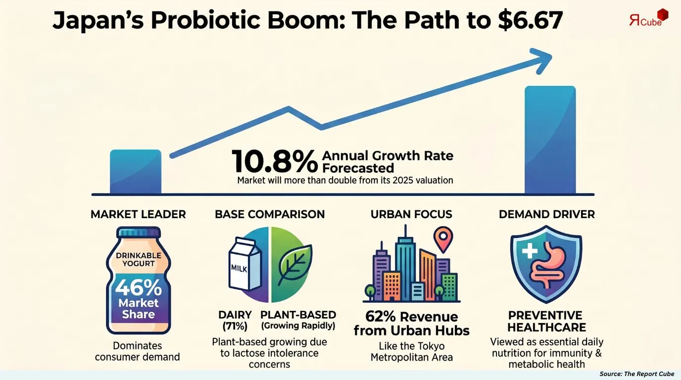 Japan Probiotic Beverages Market