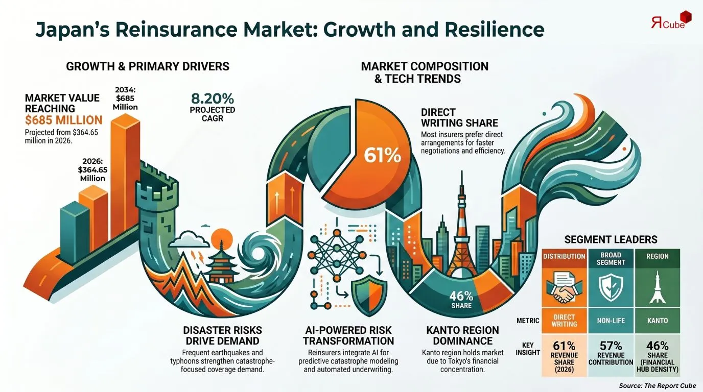 Japan Reinsurance Market Report and Forecast 2026-2034