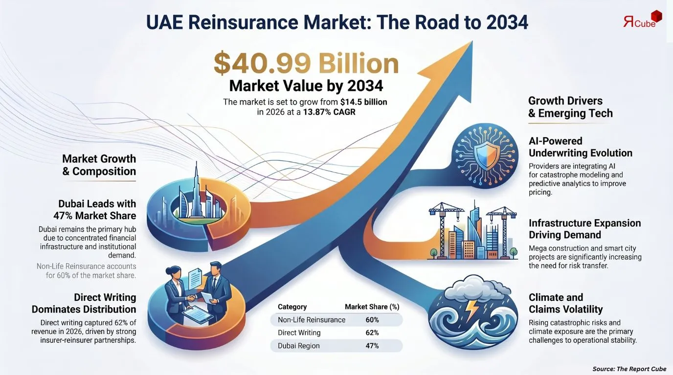 UAE Reinsurance Market Report and Forecast 2026-2034