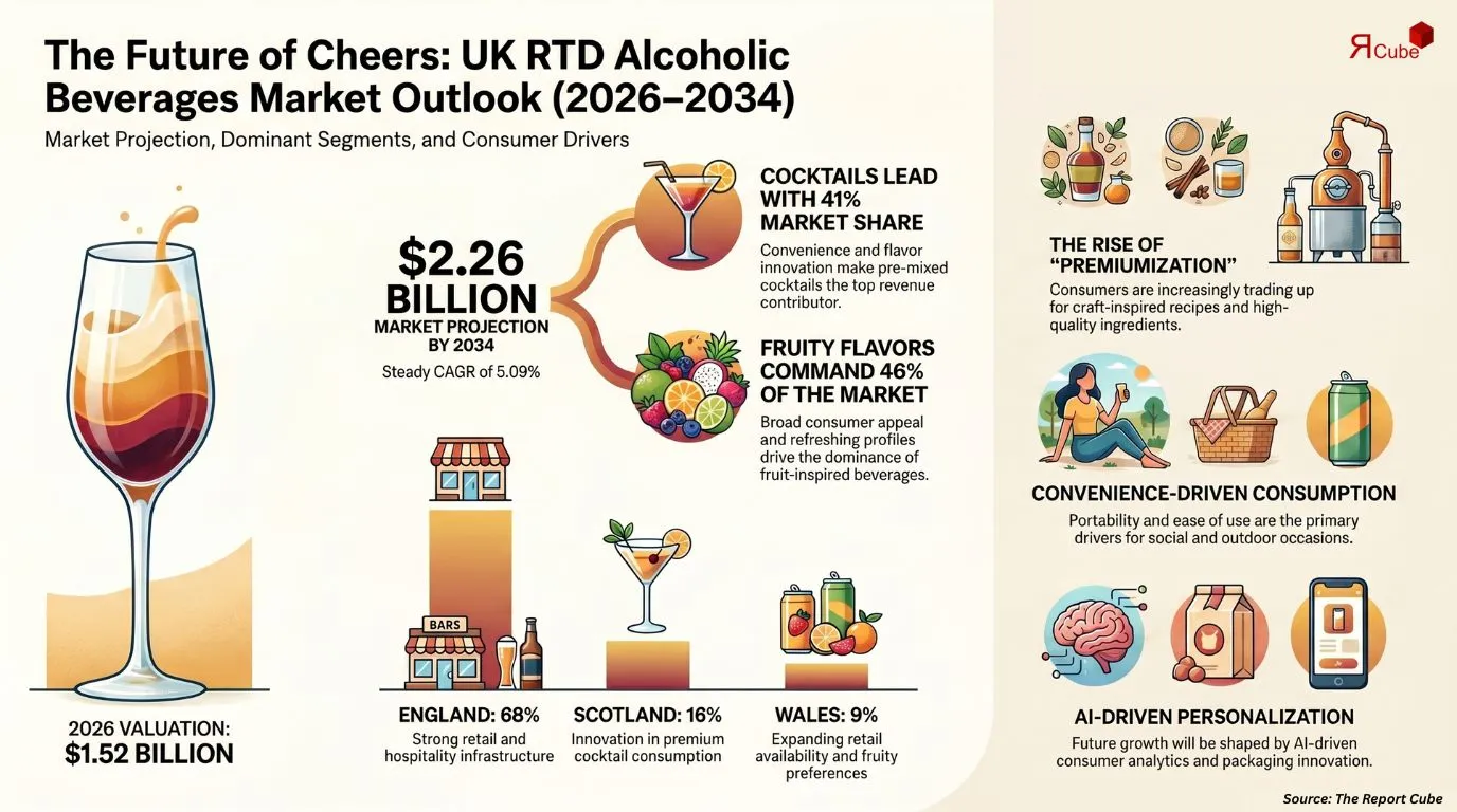 UK RTD Alcoholic Beverages Market Report and Forecast 2026-2034