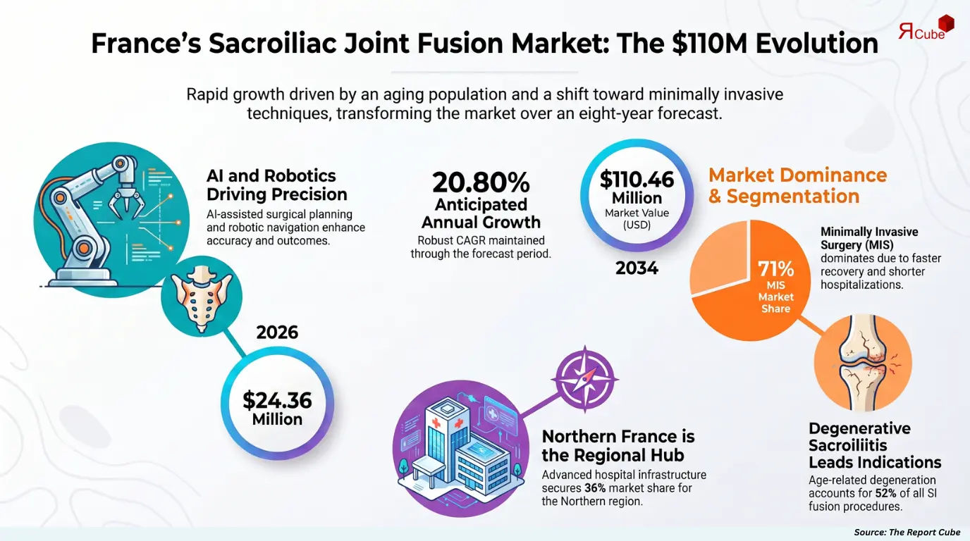 France Sacroiliac Joint Fusion Surgery Market Report and Forecast 2026-2034