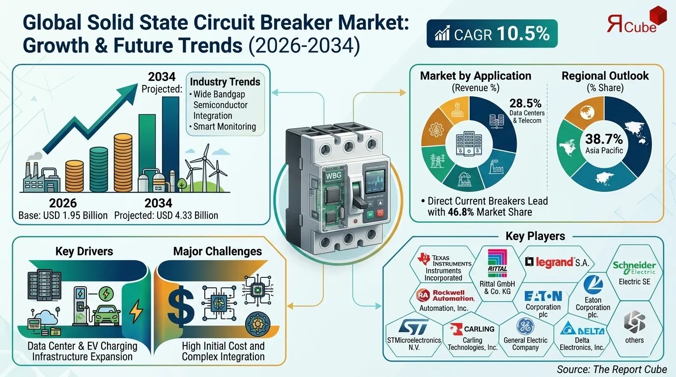 Global Solid State Circuit Breaker Market Report and Forecast 2026-2034