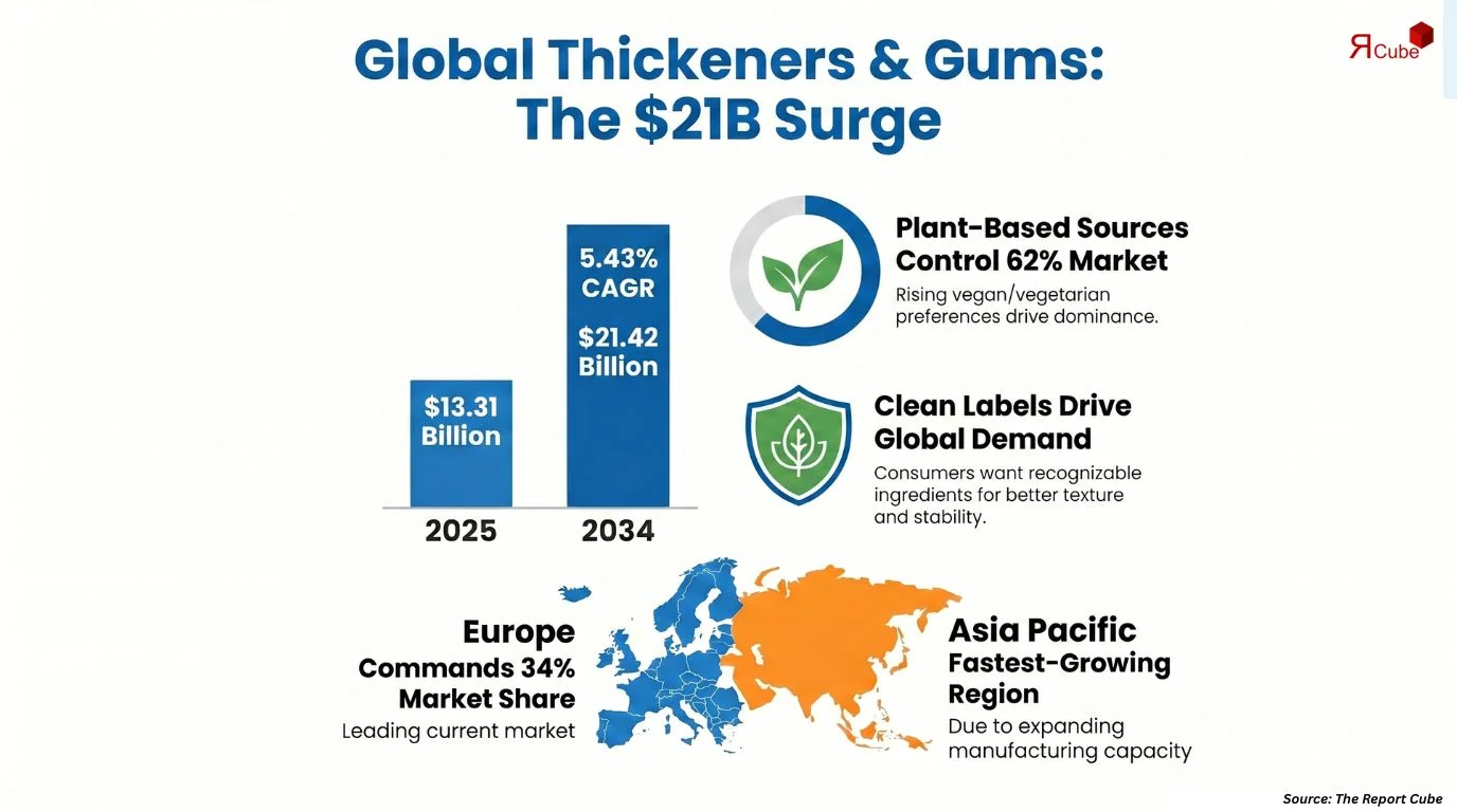 Global Thickeners and Vegetable Gums Market Report