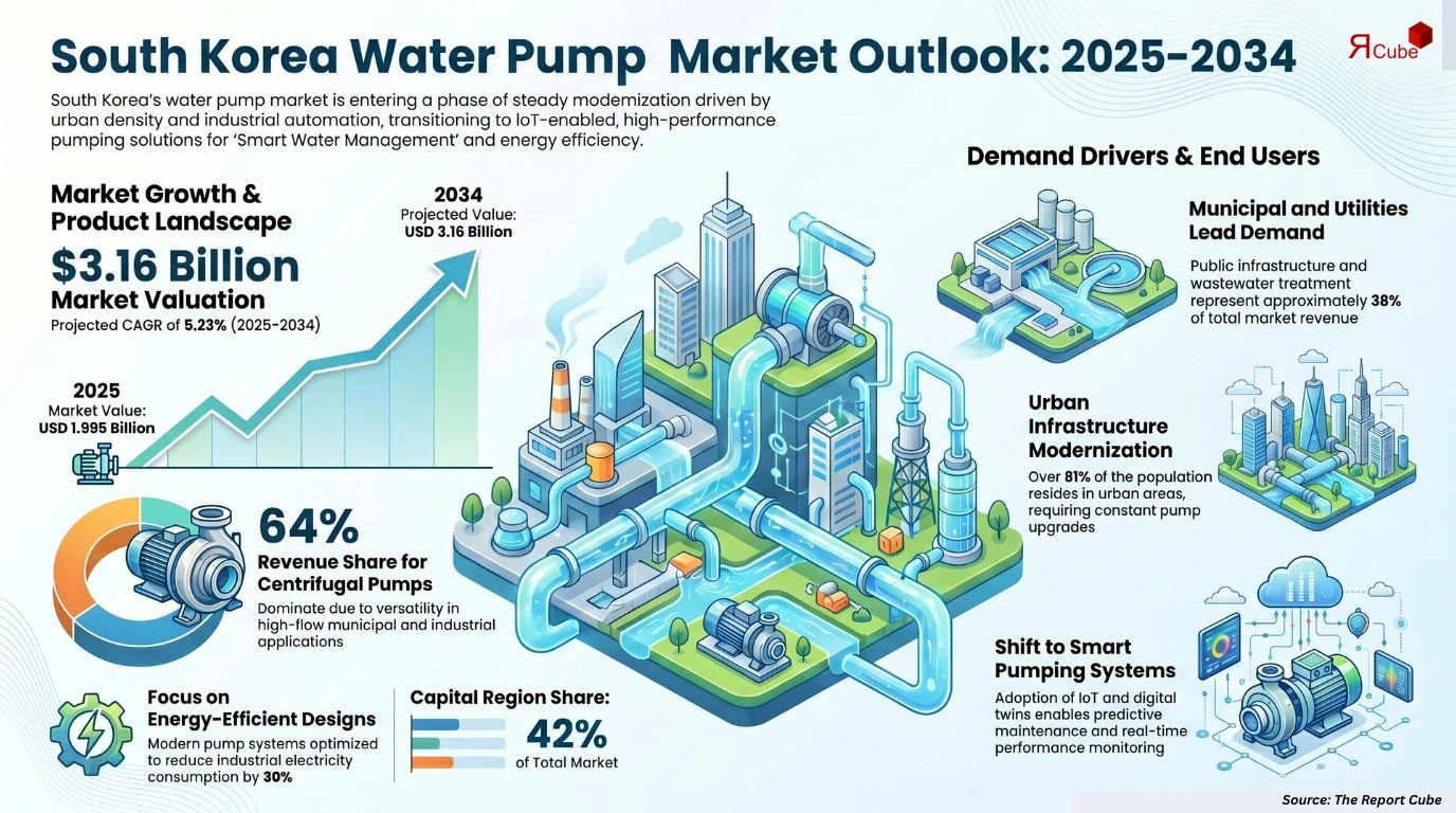 South Korea Water Pump Market Report
