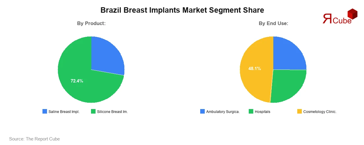Brazil Breast Implants Market Segment Share Brazil Breast Implants Market Segment Share