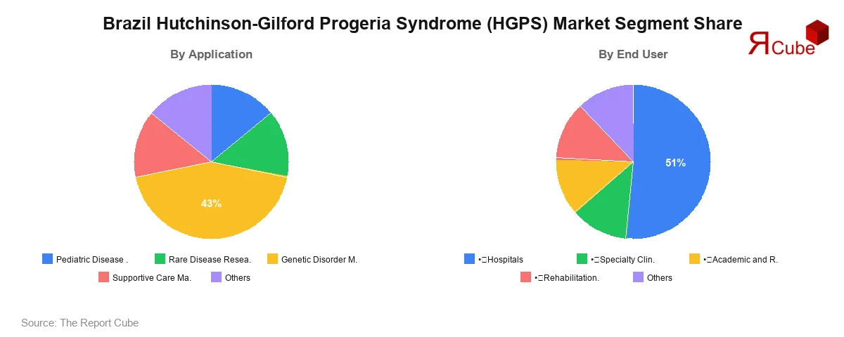 Brazil Hutchinson-Gilford Progeria Syndrome (HGPS) Market Segment Share Brazil Hutchinson-Gilford Progeria Syndrome (HGPS) Market Segment-wise Analysis
