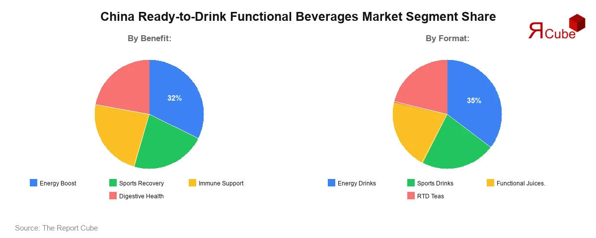 China Ready-to-Drink Functional Beverages Market Segment Share