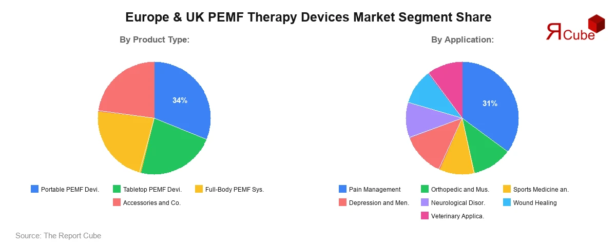 Europe & UK PEMF Therapy Devices Market Segment Share