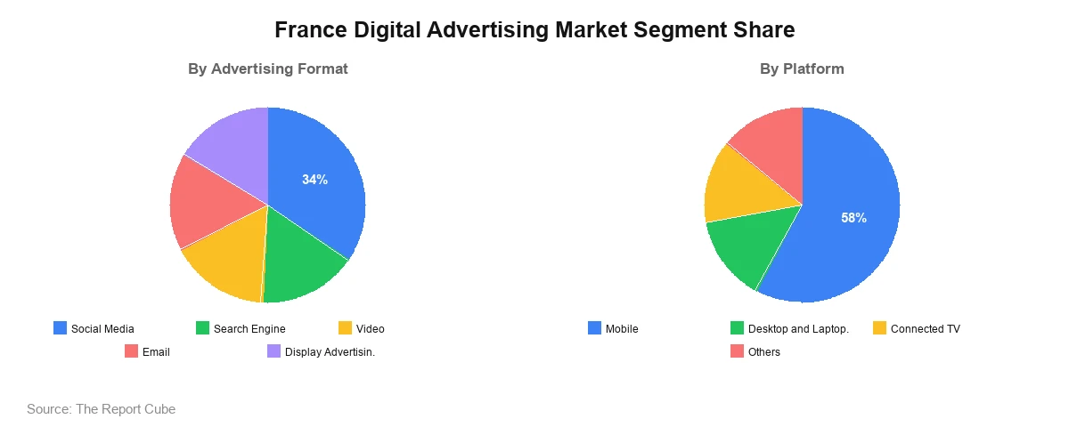 France Digital Advertising Market Segment Share