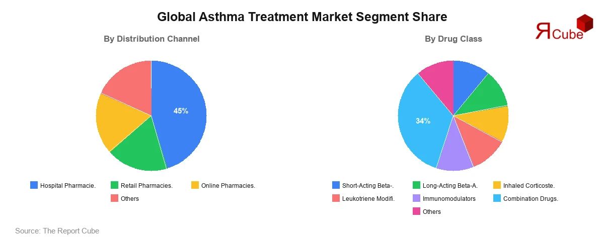 Global Asthma Treatment Market Segment-wise Analysis