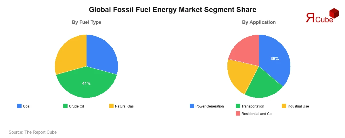 Global Fossil Fuel Energy Market Segment Share